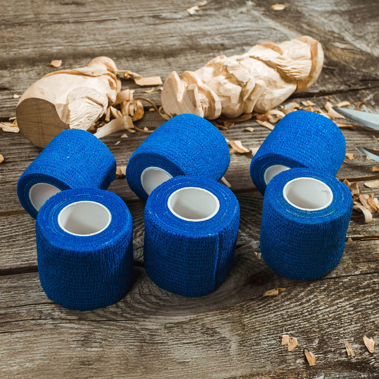 BeaverCraft Cut Resistant Tape for Wood Carvers, Pack of 6