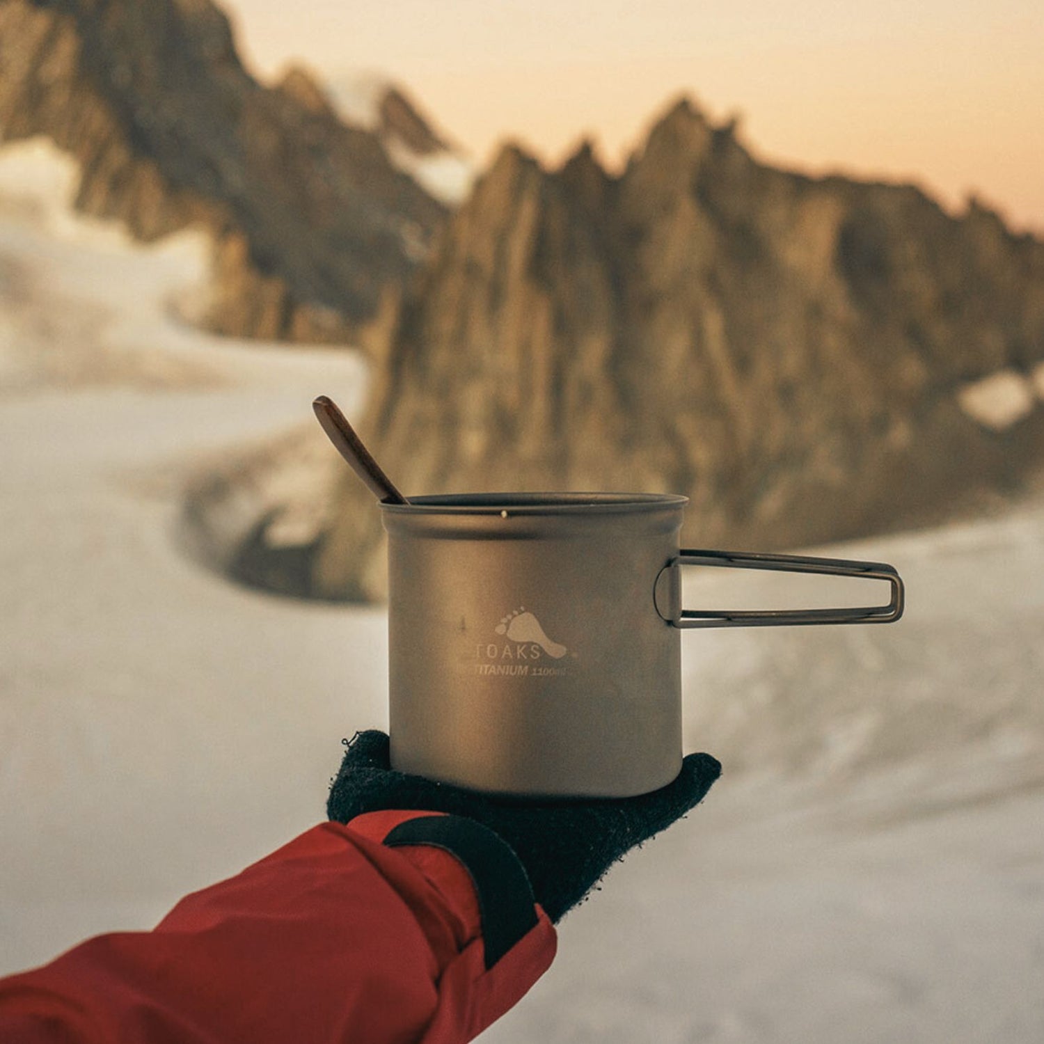 Toaks Titanium 1100ml Pot & Pan Set