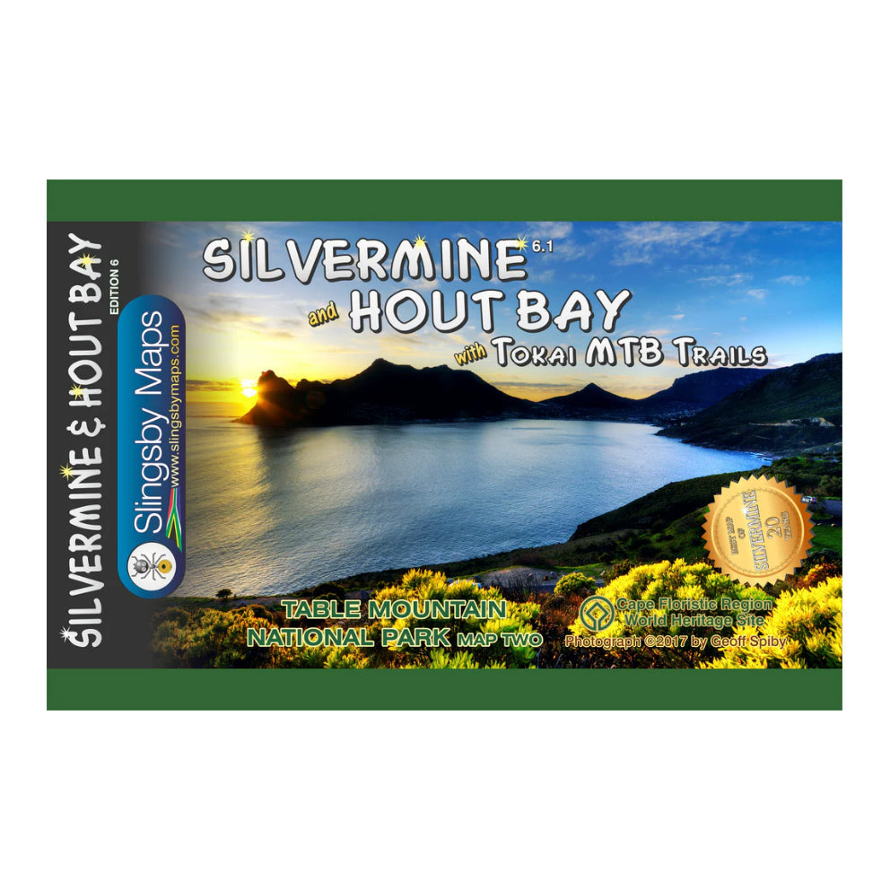 Slingsby Silvermine & Hout Bay Hiking Map, Edition 6