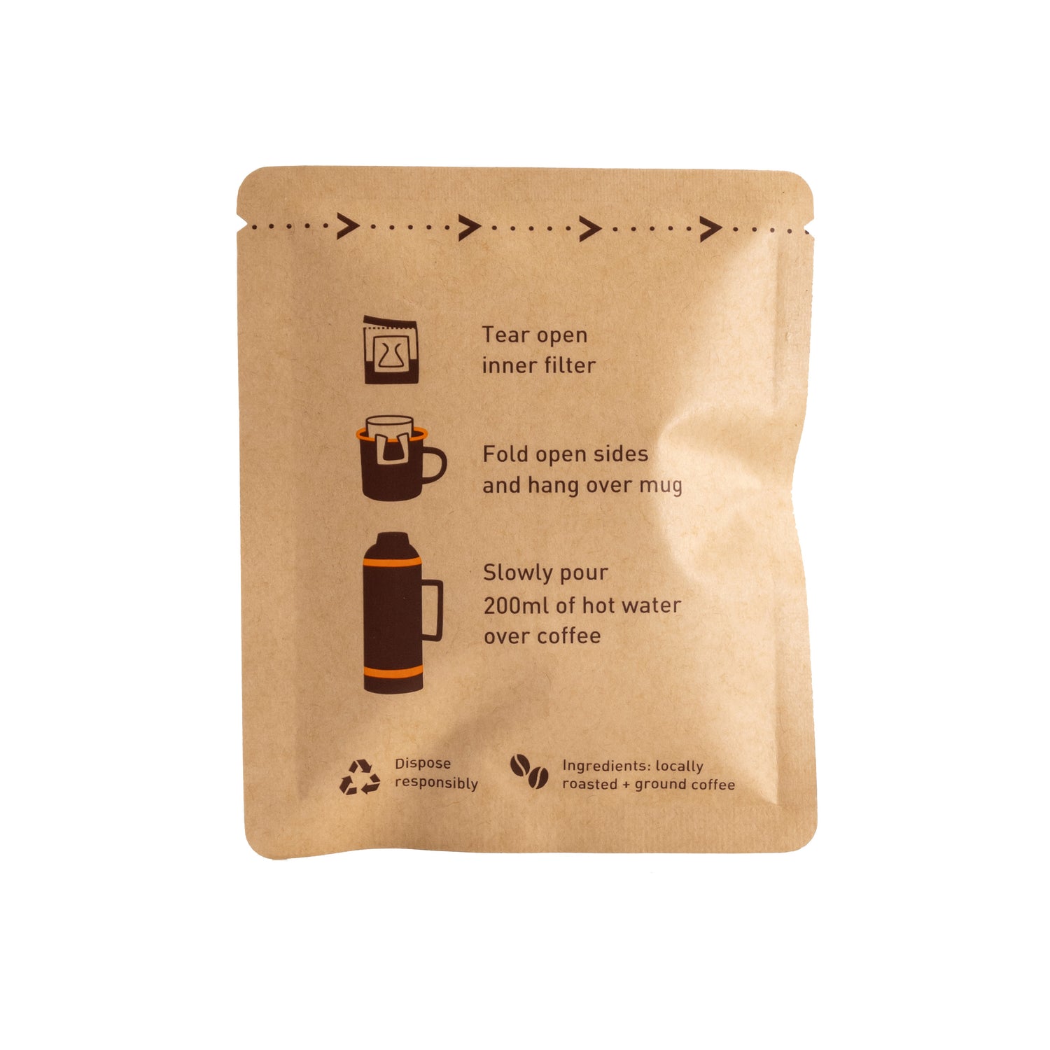 Southland Coffee Pour-Over Sachet, Box of 8