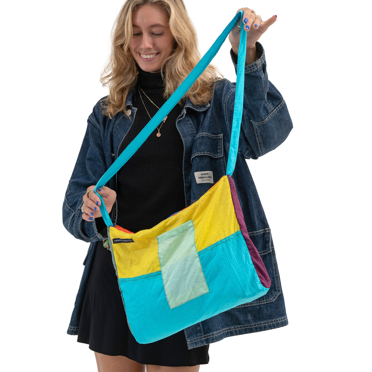 Ticket To The Moon Zipper Bag, Unique Edition