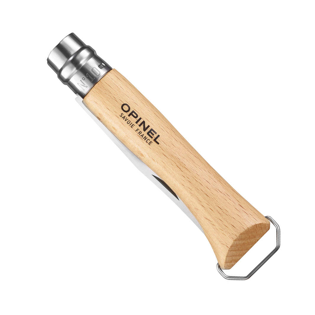 Opinel No. 10 Corkscrew Knife with Bottle Opener