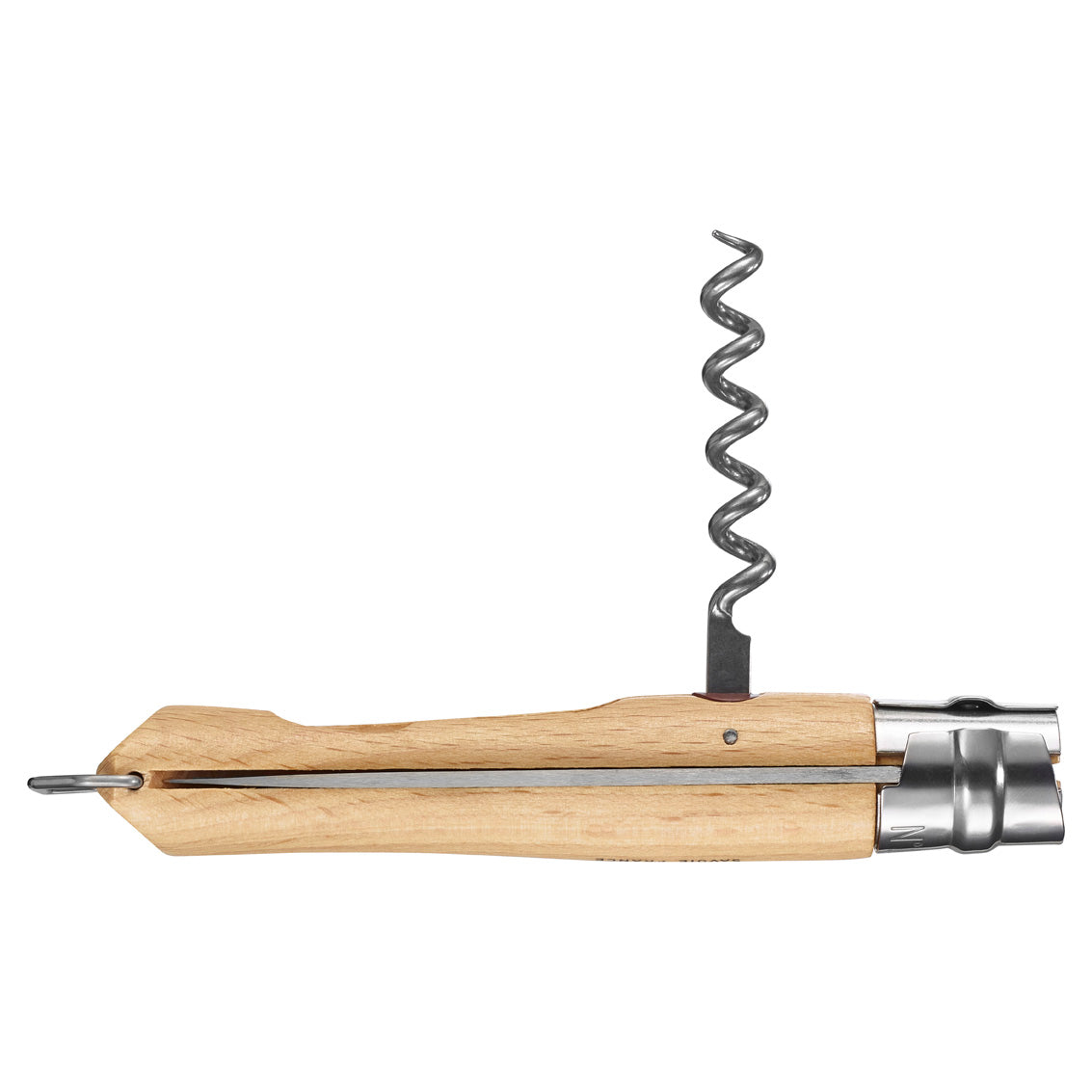Opinel No. 10 Corkscrew Knife with Bottle Opener