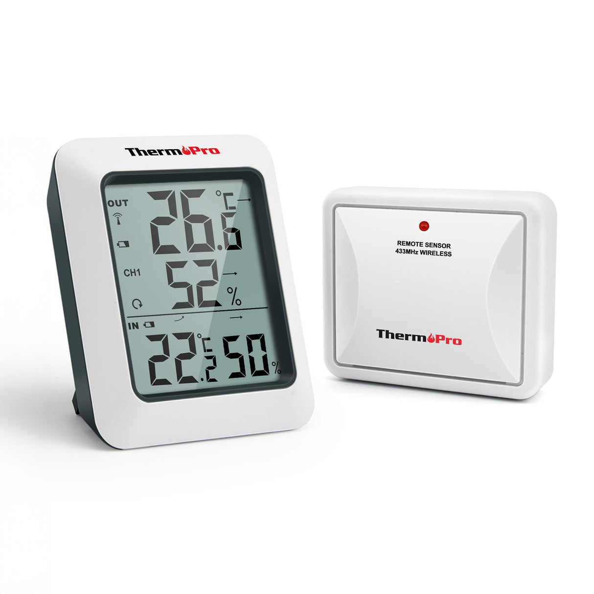 ThermoPro Indoor-Outdoor Weather Thermometer & Hygrometer