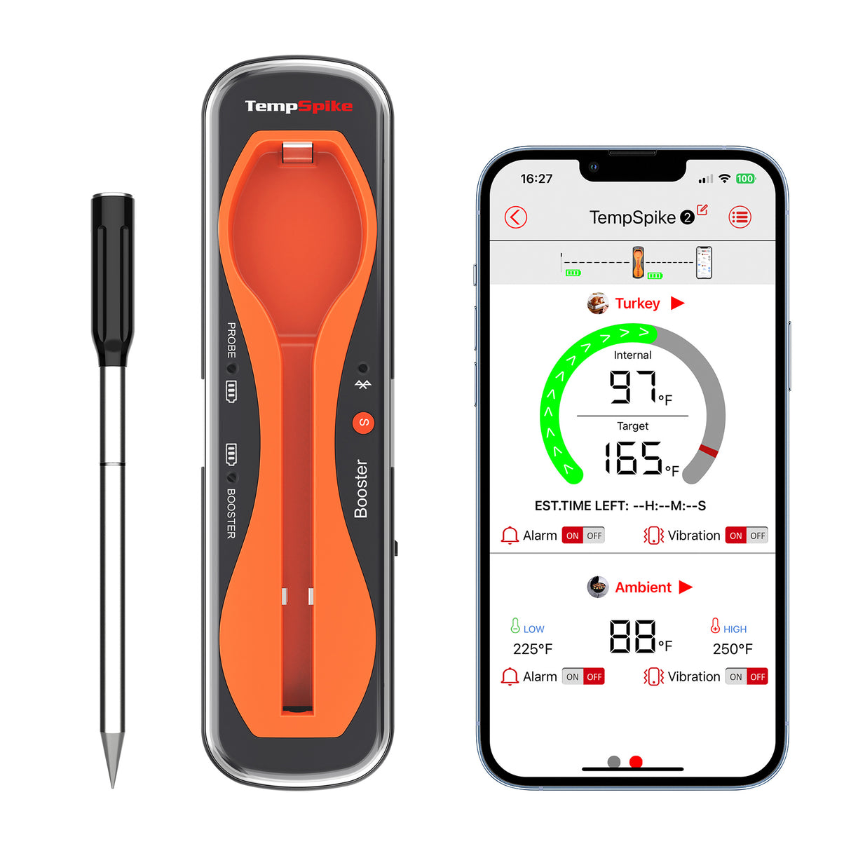 ThermoPro TempSpike Wireless Bluetooth Probe Meat Thermometer