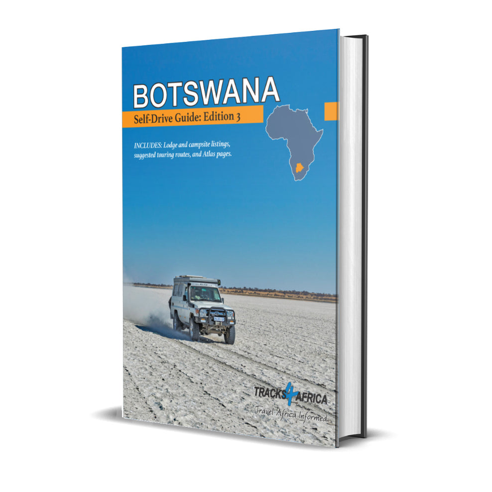 Tracks4Africa Botswana Self-Drive Guide Book, Edition 3