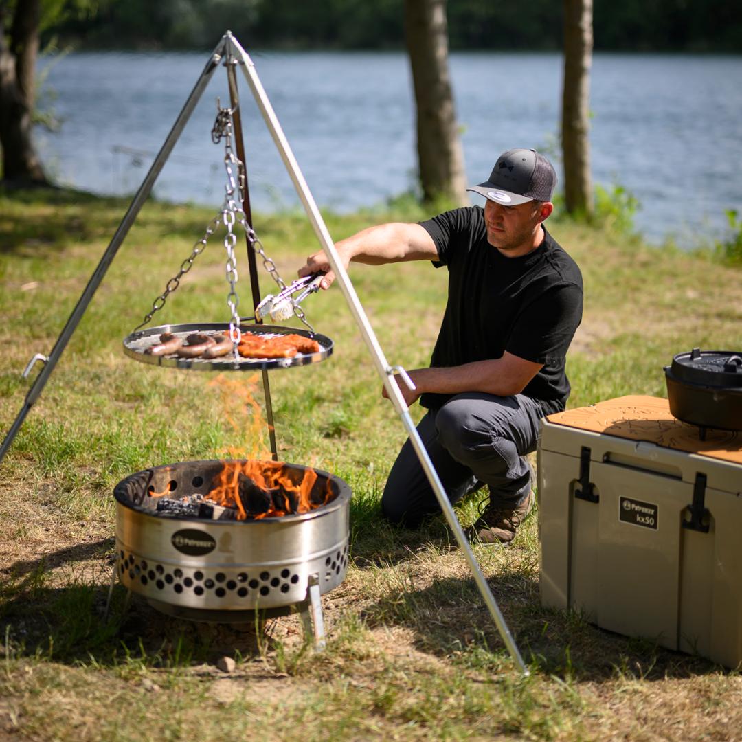 Petromax Cooking Tripod Hanging Grid