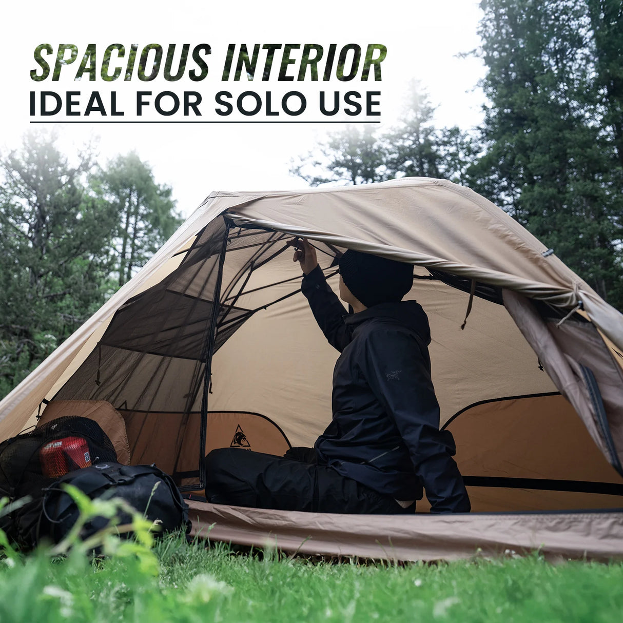 OneTigris Cosmitto 1 Person Backpacking Tent