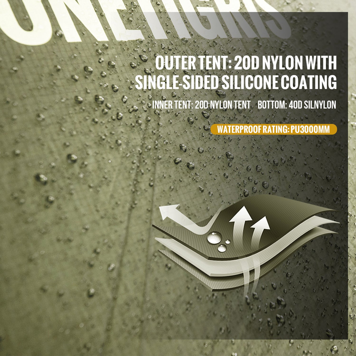 OneTigris Stella 2 Person Backpacking Tent