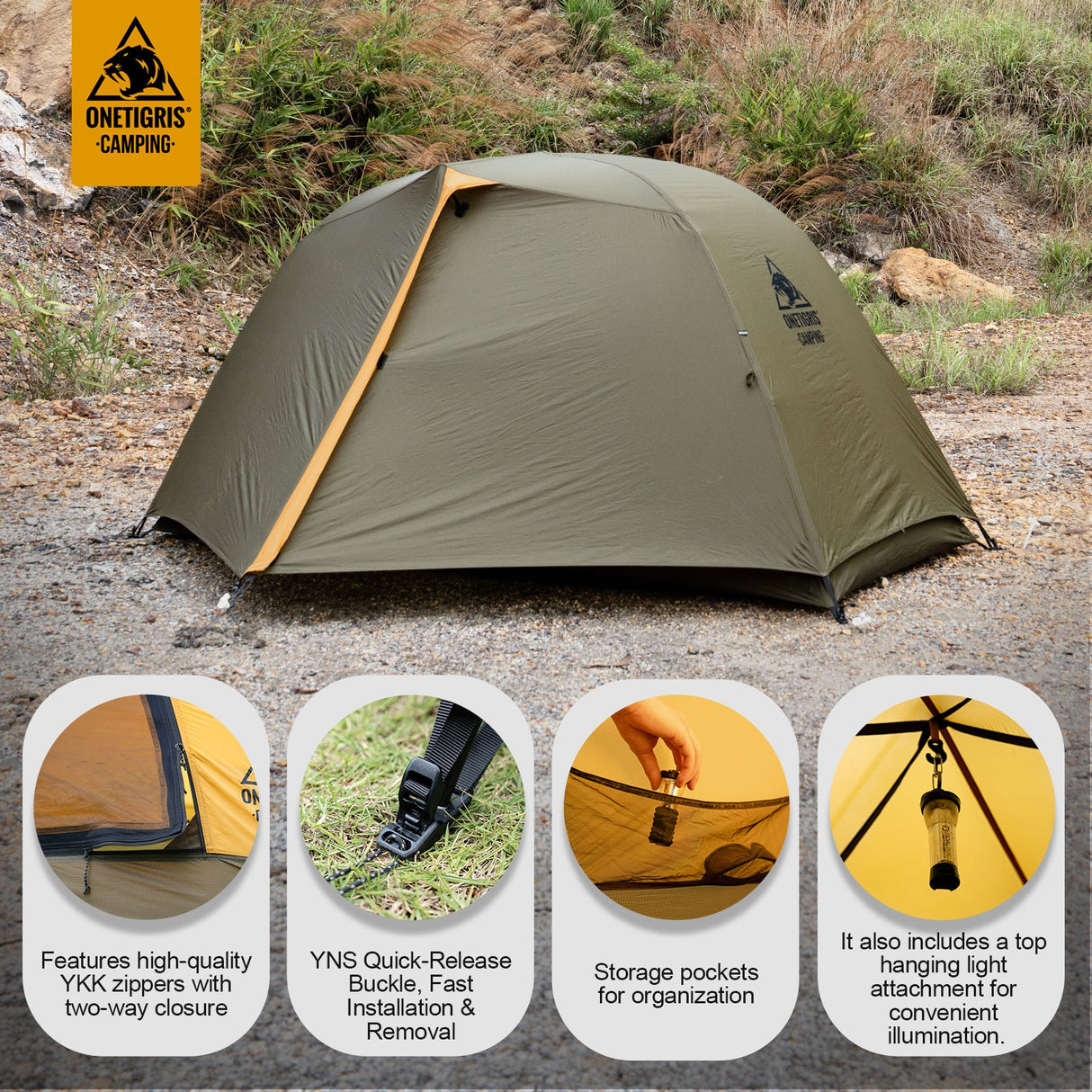 OneTigris Stella 1 Person Backpacking Tent