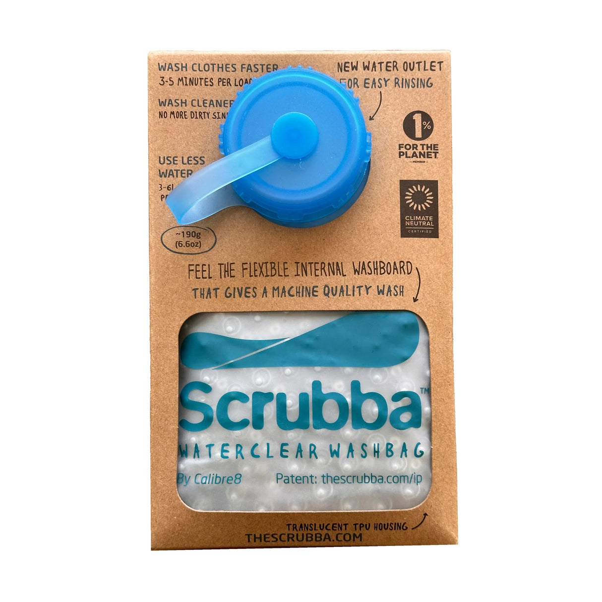 Scrubba Waterclear Wash Bag