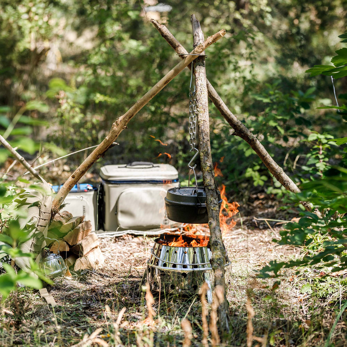 Petromax Bushcraft Stainless Steel Tripod Ring
