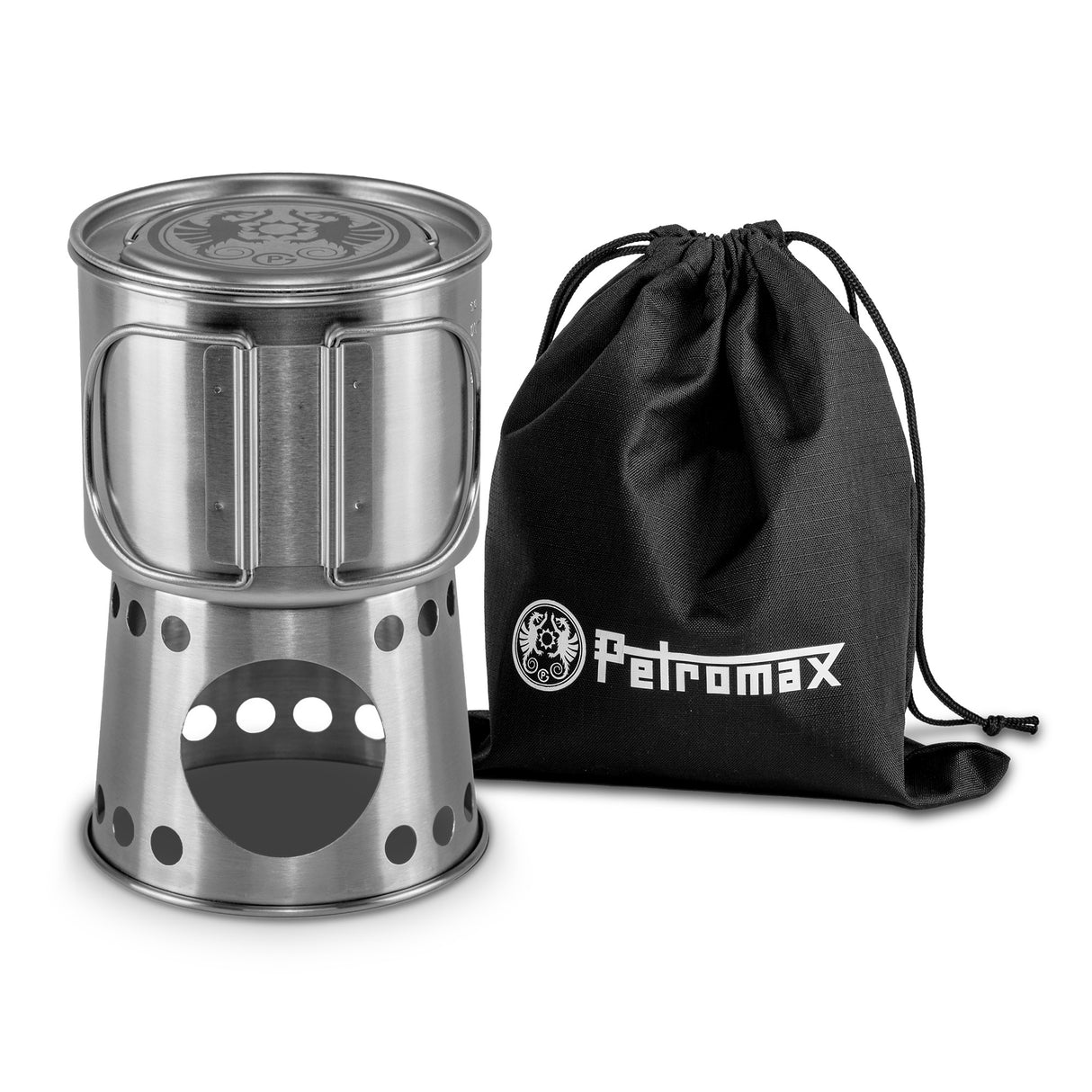Petromax Stainless Steel Cooking Pot & Stove, 750ml