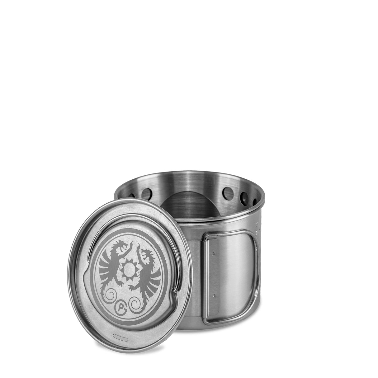 Petromax Stainless Steel Cooking Pot & Stove, 750ml