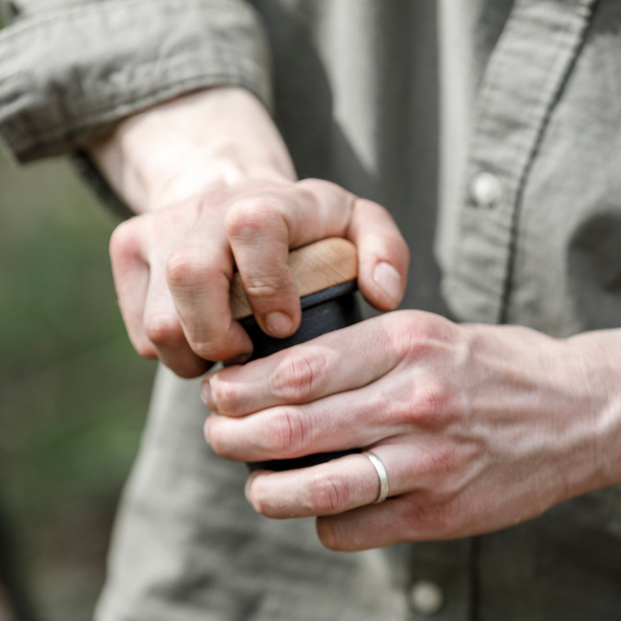 Petromax Cast Iron Hand Mortar