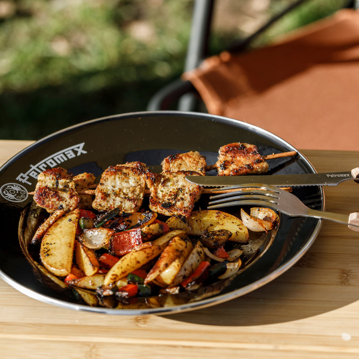 Petromax 26cm Enamel Dinner Plates, Set of 2