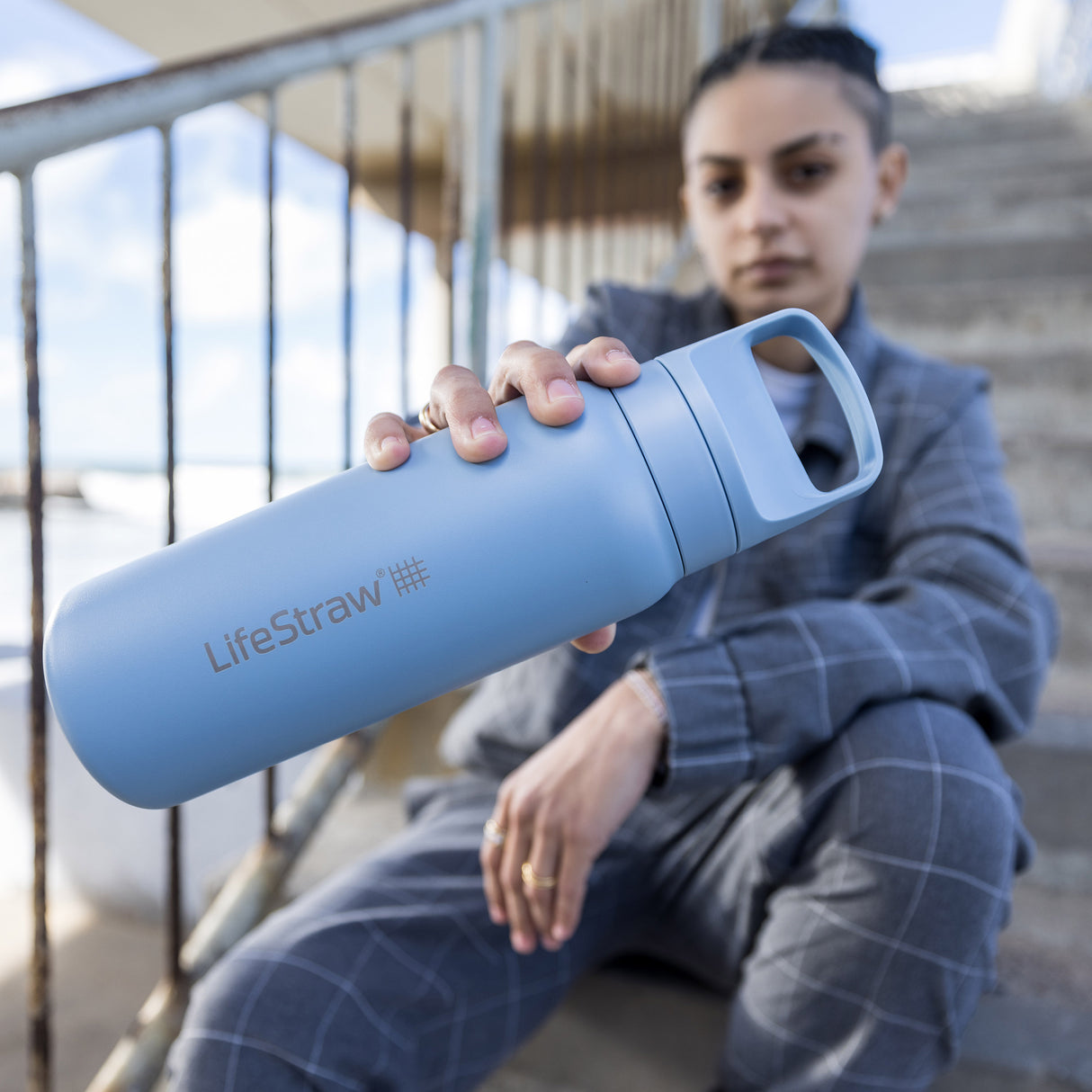 LifeStraw Replacement Carbon Capsule Filters for Go Series 2.0 Stainless Steel Bottles