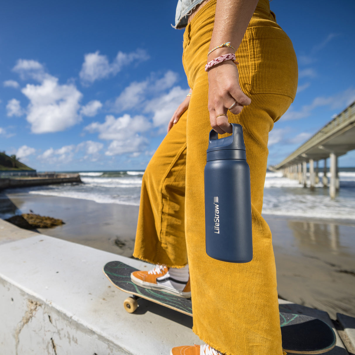LifeStraw Go 2.0 Stainless Steel Filter Bottle