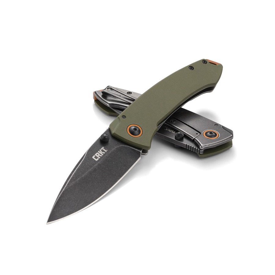CRKT Tuna G10 Stonewash Folding Knife