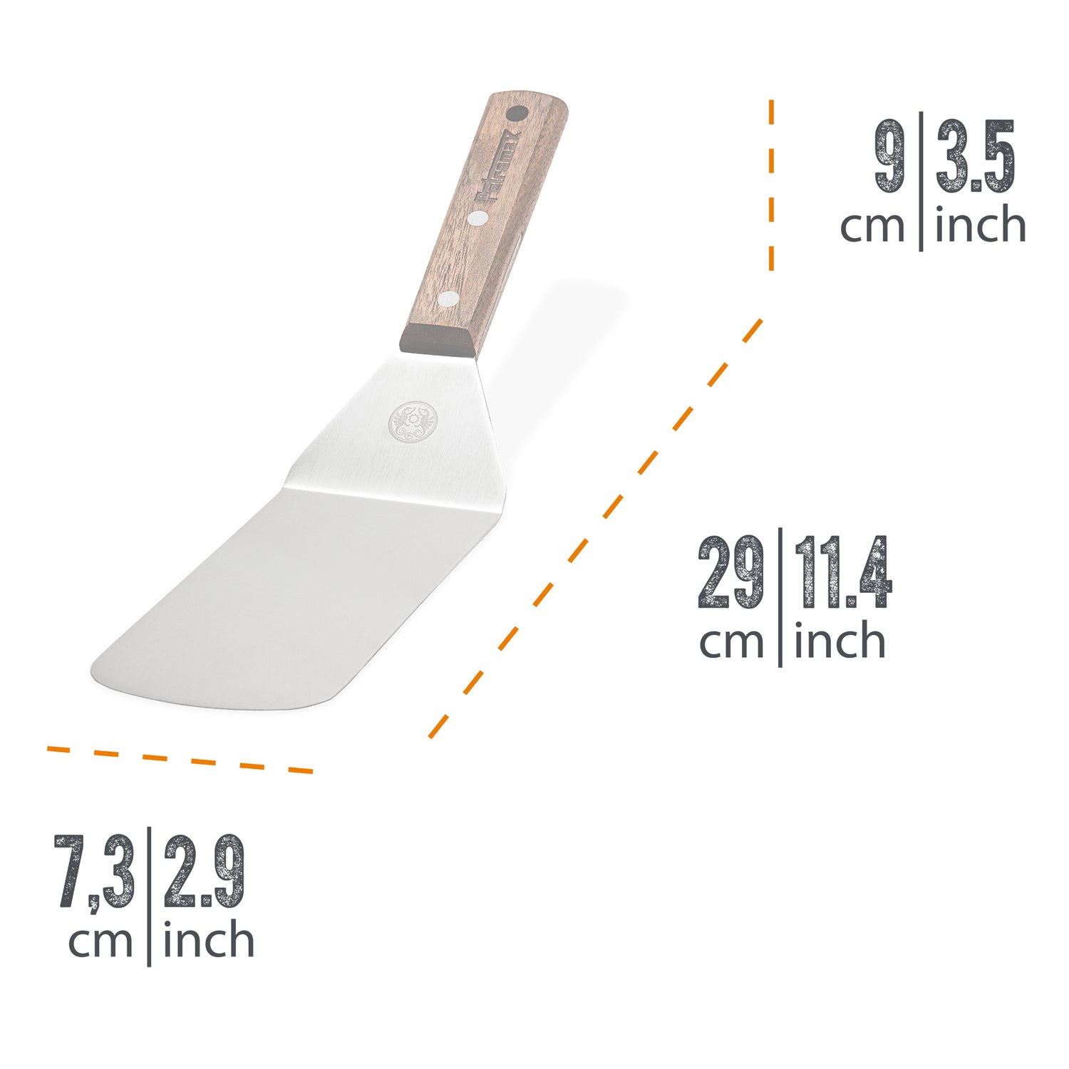 Petromax Flexible Stainless Steel Spatula
