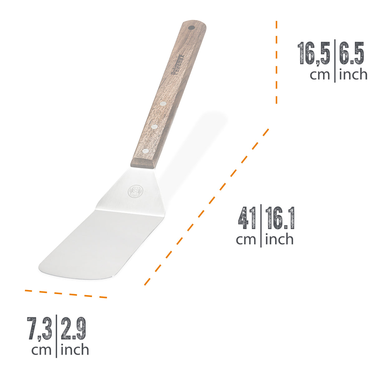 Petromax Flexible Stainless Steel Spatula