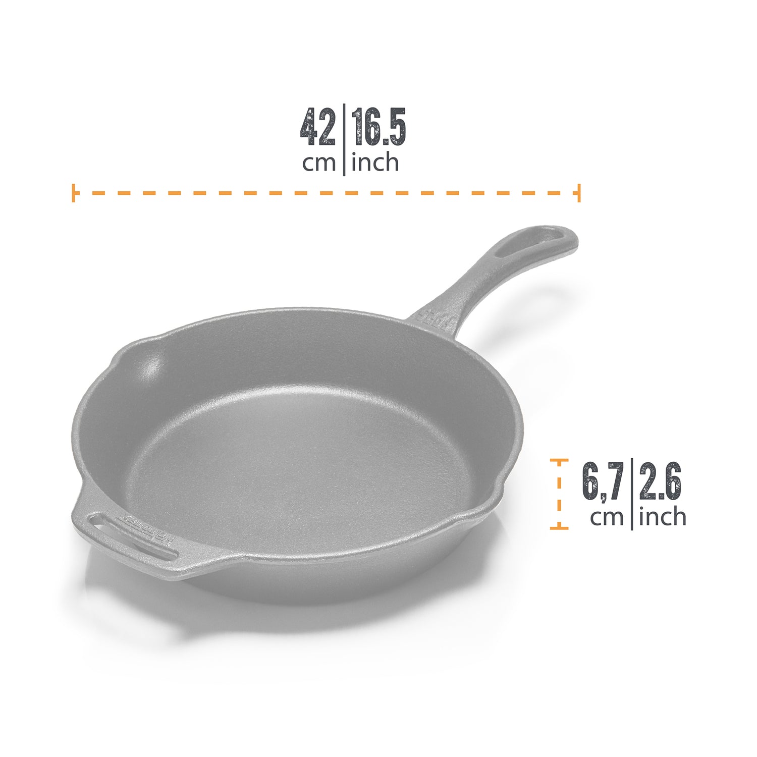 Petromax Seasoned Cast Iron Fire Skillet