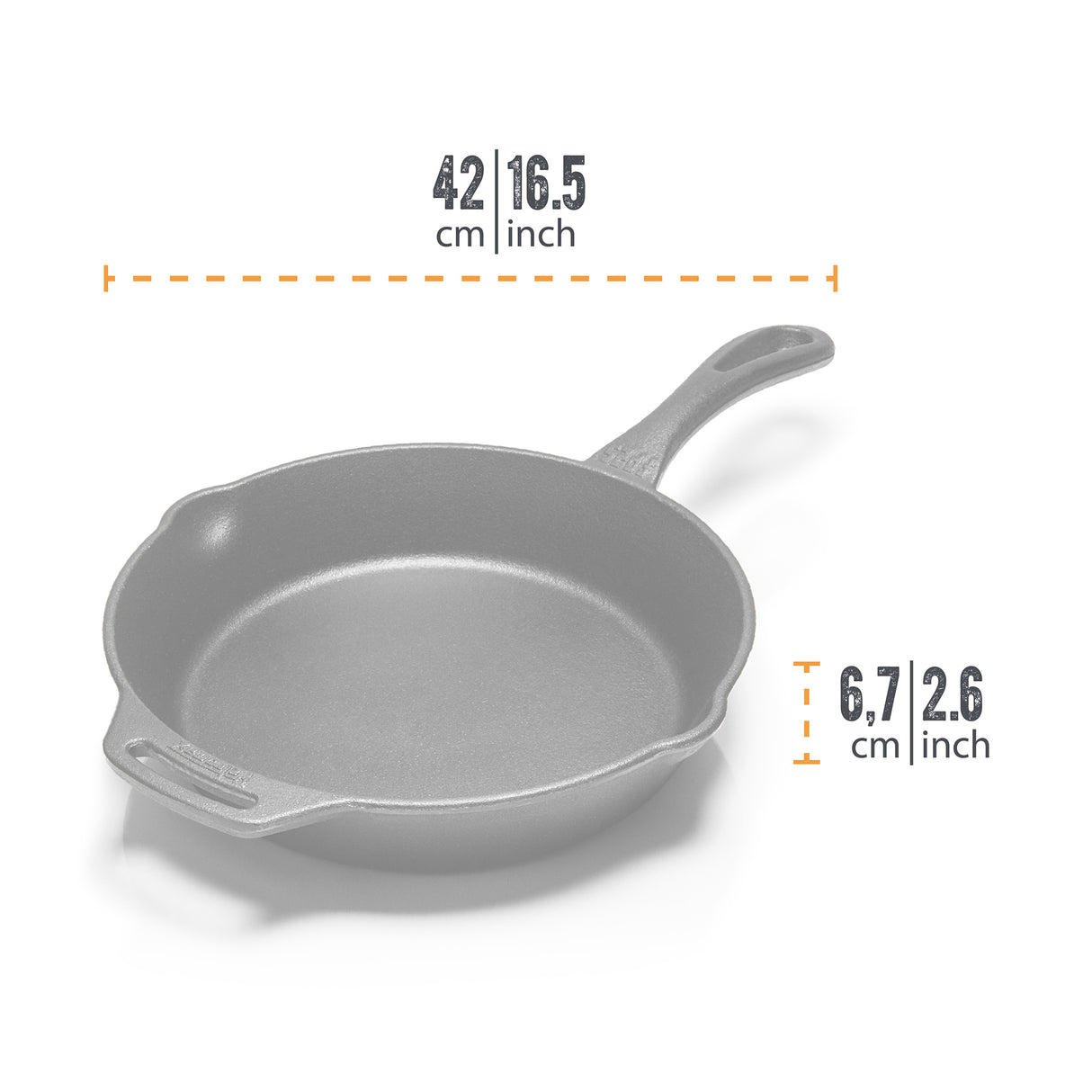 Petromax Seasoned Cast Iron Fire Skillet