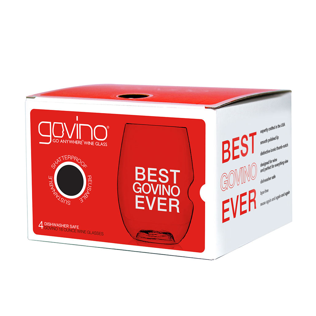 Govino Go Anywhere Wine Glasses, 470ml