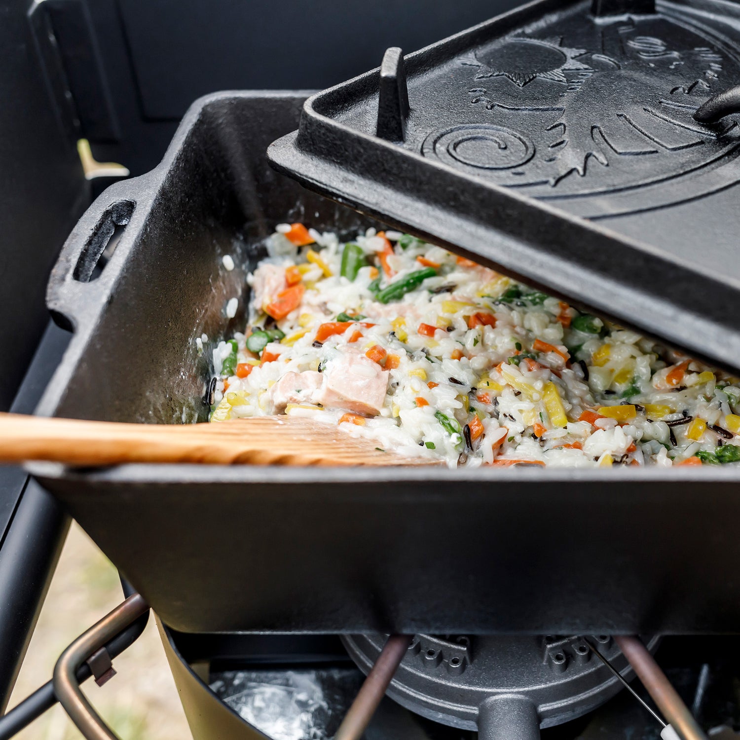 Petromax Cast Iron Loaf Pan with Lid