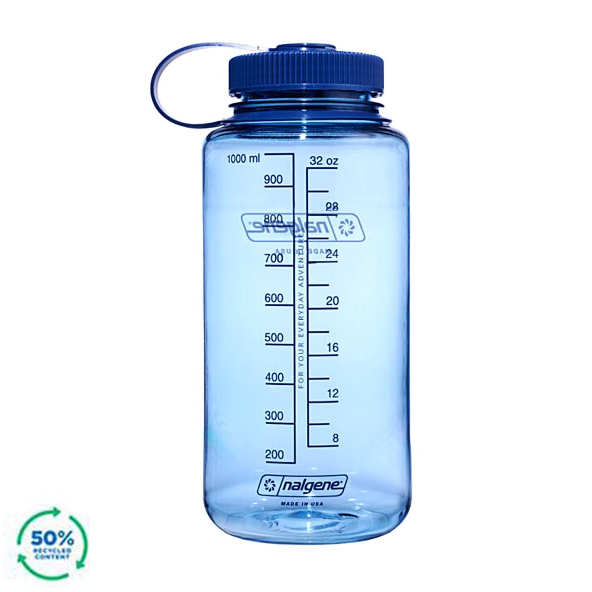 Nalgene Wide Mouth Sustain Water Bottle, 1 Litre