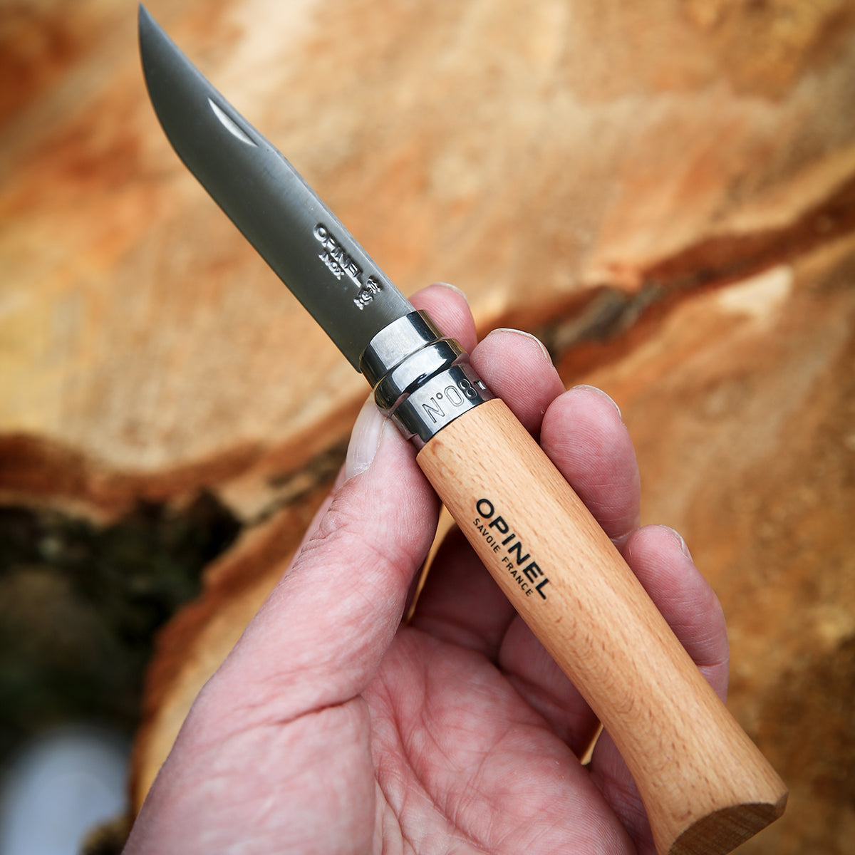 Opinel Traditional Classic Stainless Steel Folding Knife