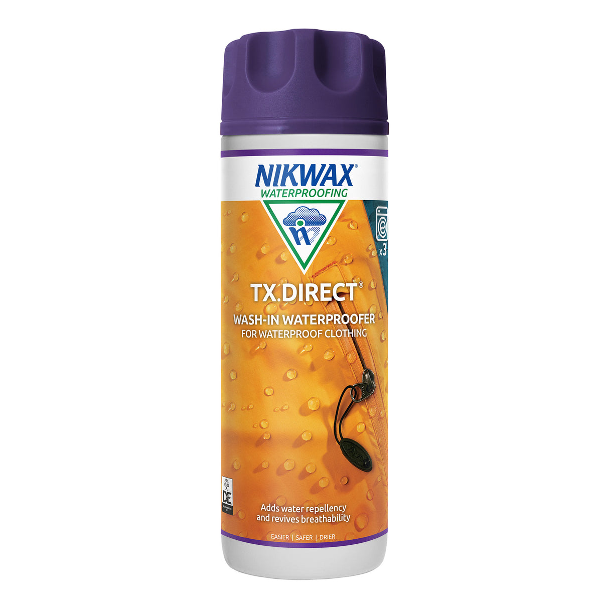 Nikwax TX.Direct Wash-In Waterproofer for Waterproof Clothing, 300ml