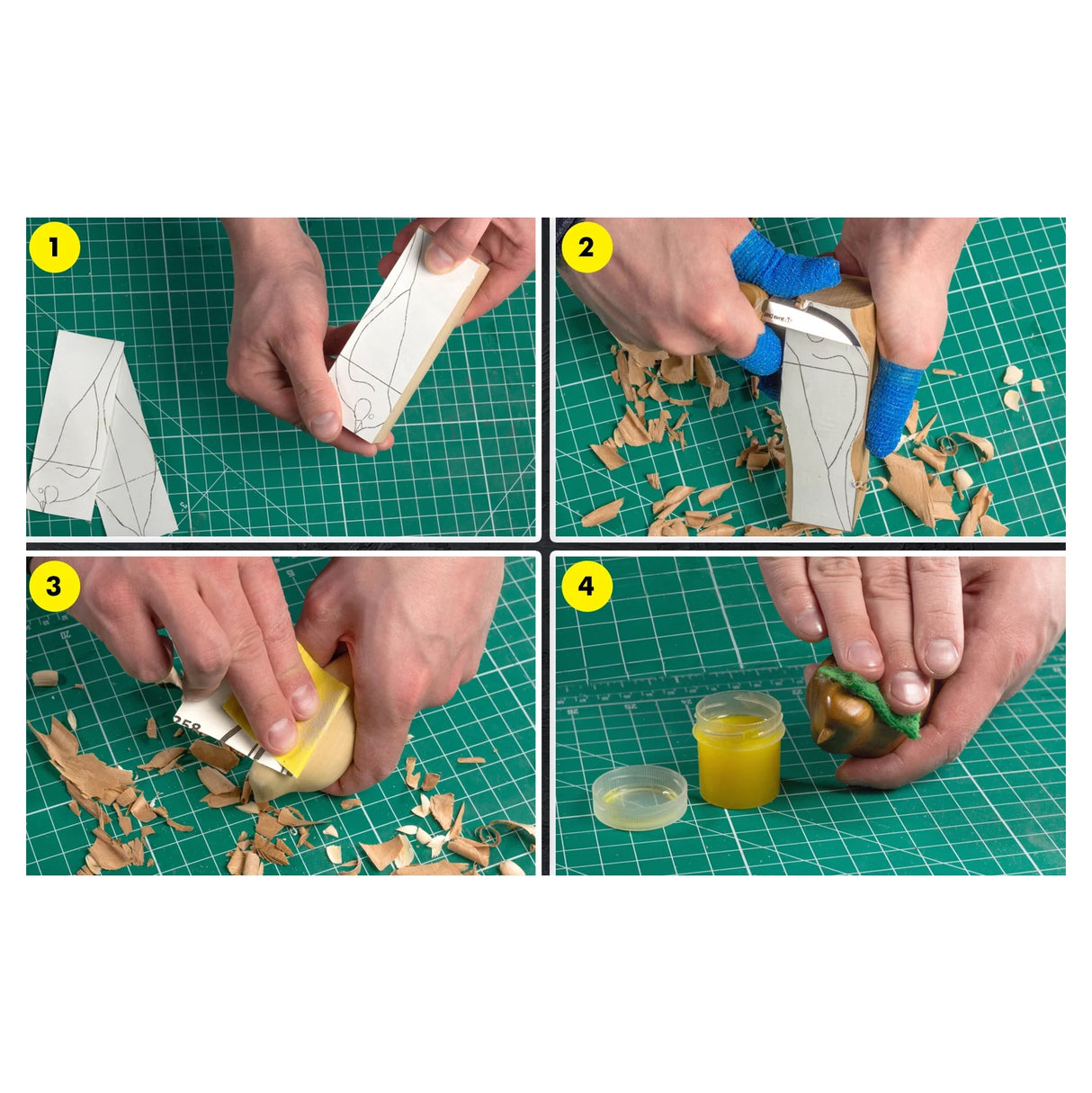 BeaverCraft Comfort Bird Carving Kit