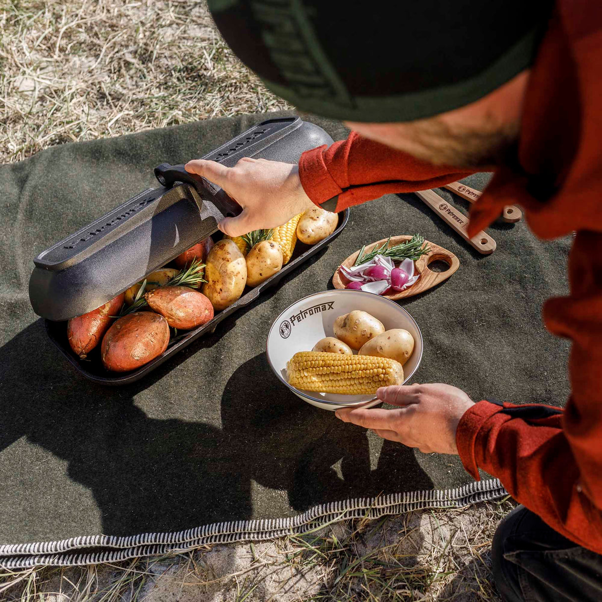 Petromax Cast Iron Potato Roaster