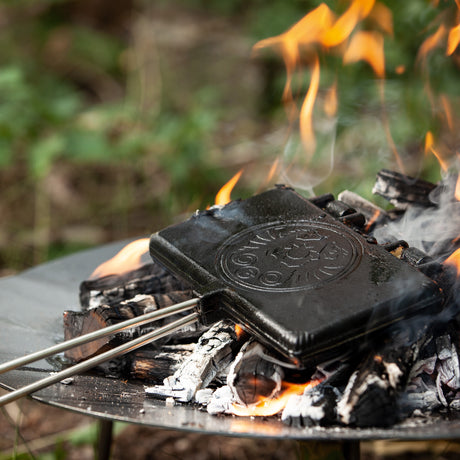 Petromax Cast Iron Dual Waffle Iron