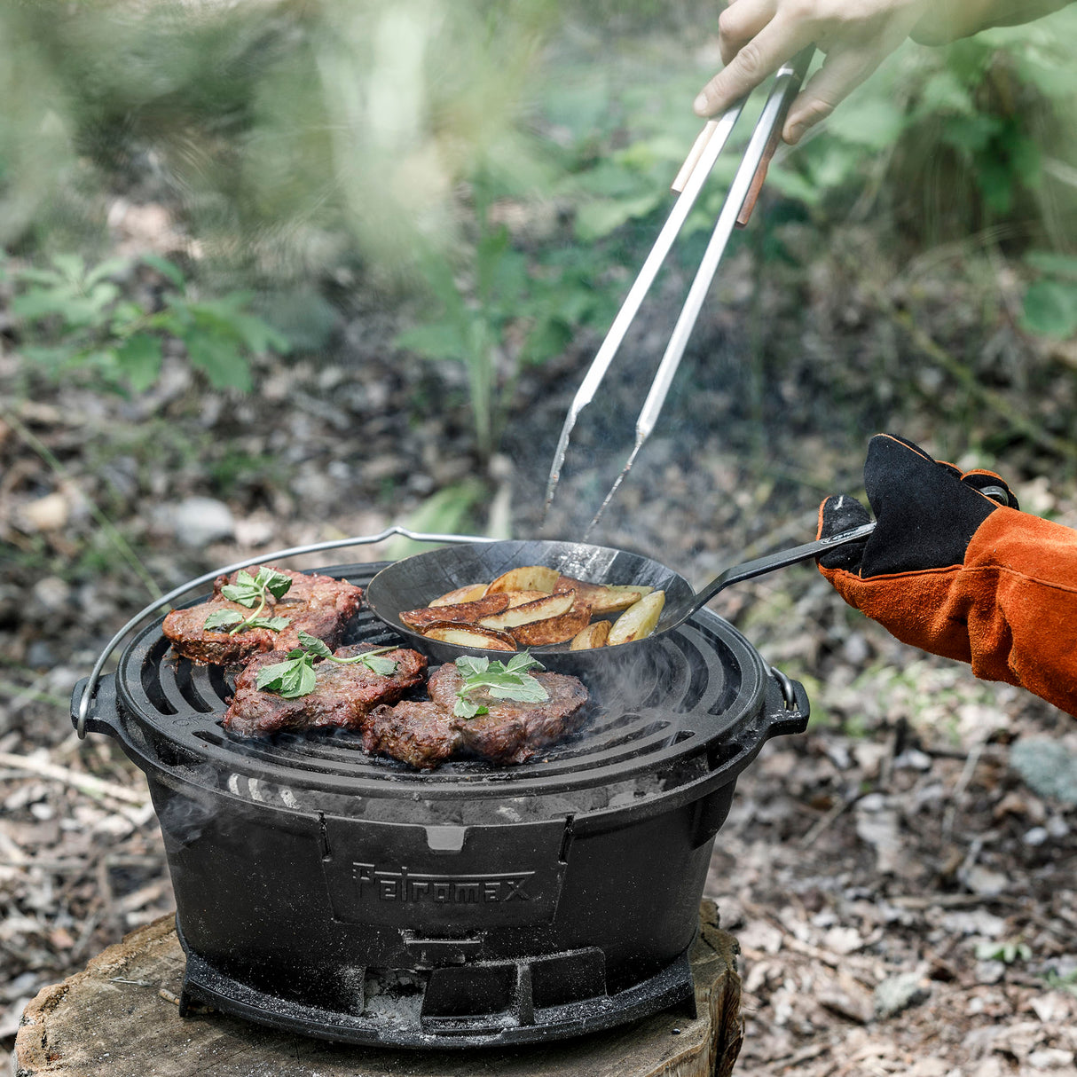 Petromax Aramid Pro 300 Leather Fire Gloves