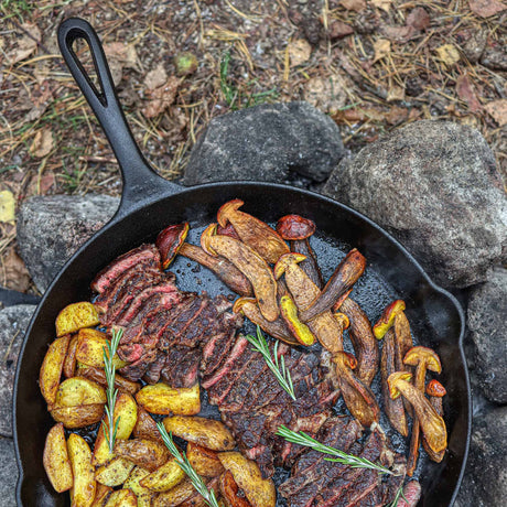 Petromax Seasoned Cast Iron Fire Skillet