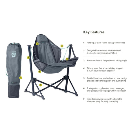 NEMO Stargaze EVO-X Folding Reclining Camp Chair