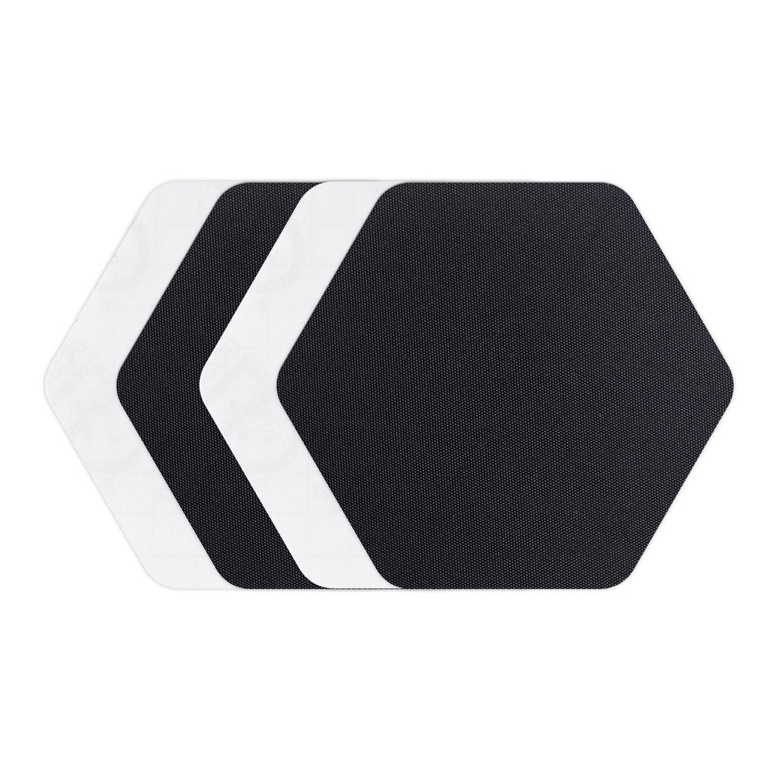 Gear Aid Tenacious Tape Large Nylon & Vinyl Hex Repair Patches, Set of 4