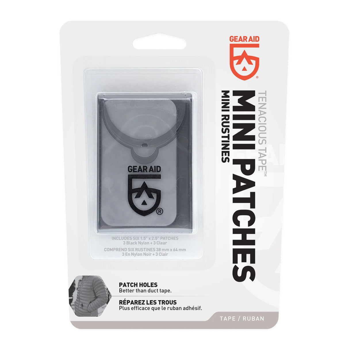 Gear Aid Tenacious Tape Mini Patches, Pack of 6