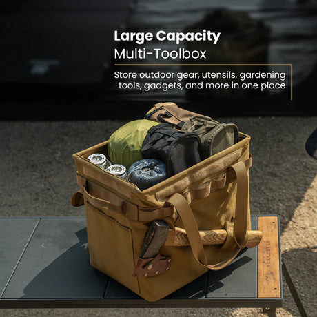 OneTigris Foldable Campsite Storage Bag, 25 Litre