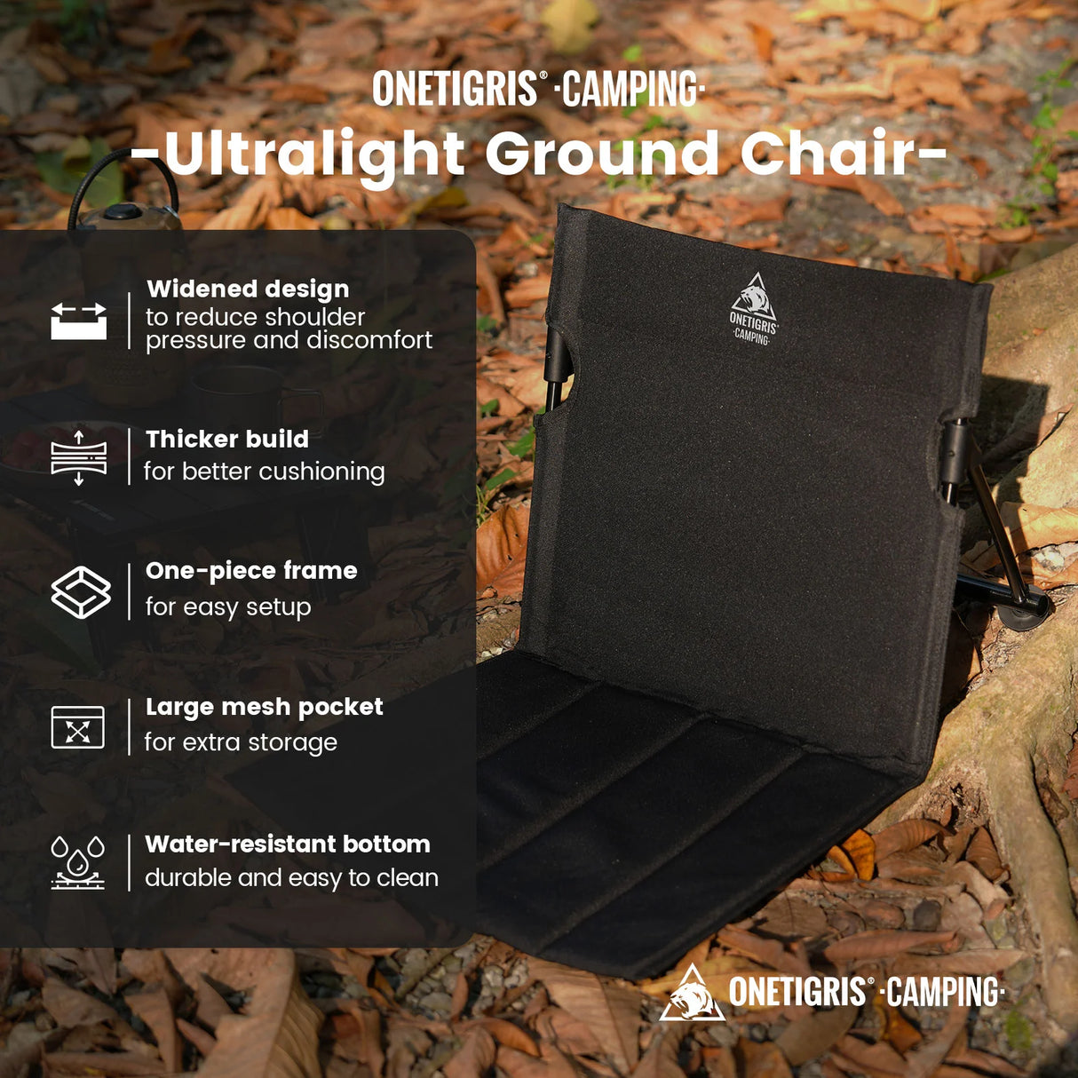 OneTigris Ultralight Ground Chair