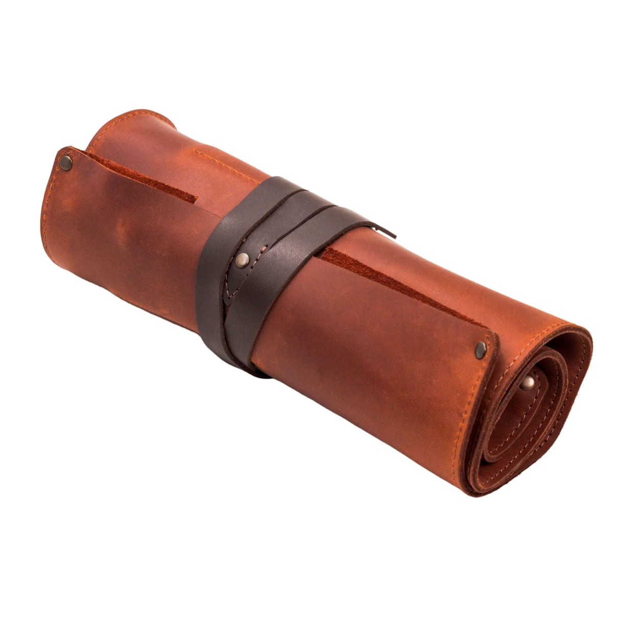 BeaverCraft 10 Pocket Genuine Leather Tool Roll