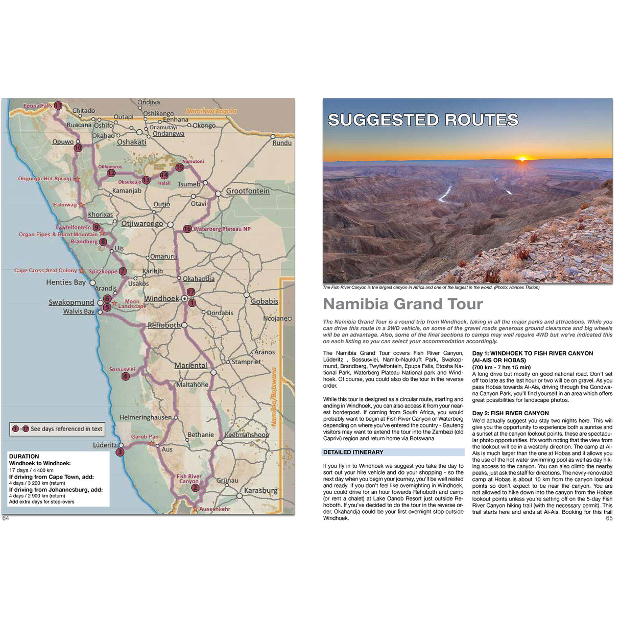 Tracks4Africa Namibia Self-Drive Guide Book, Edition 3
