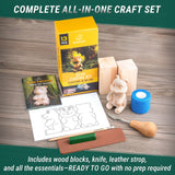BeaverCraft Bear Carving Kit