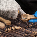 BeaverCraft Spoon Blanks Set of 4 - Cherry, Mulberry, Walnut & Basswood