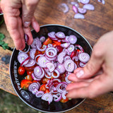 Petromax 1 Litre Enamel Bowls, Set of 2