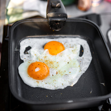 Square Cookware Frying Pan with Storage Bag