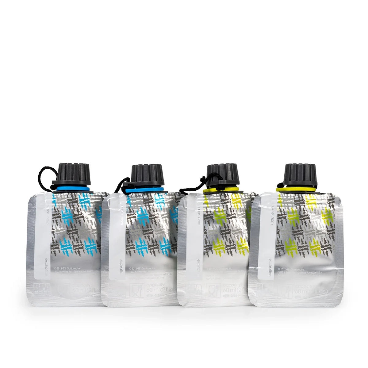 GSI Outdoors Soft Sided Condiment Bottle Set of 4