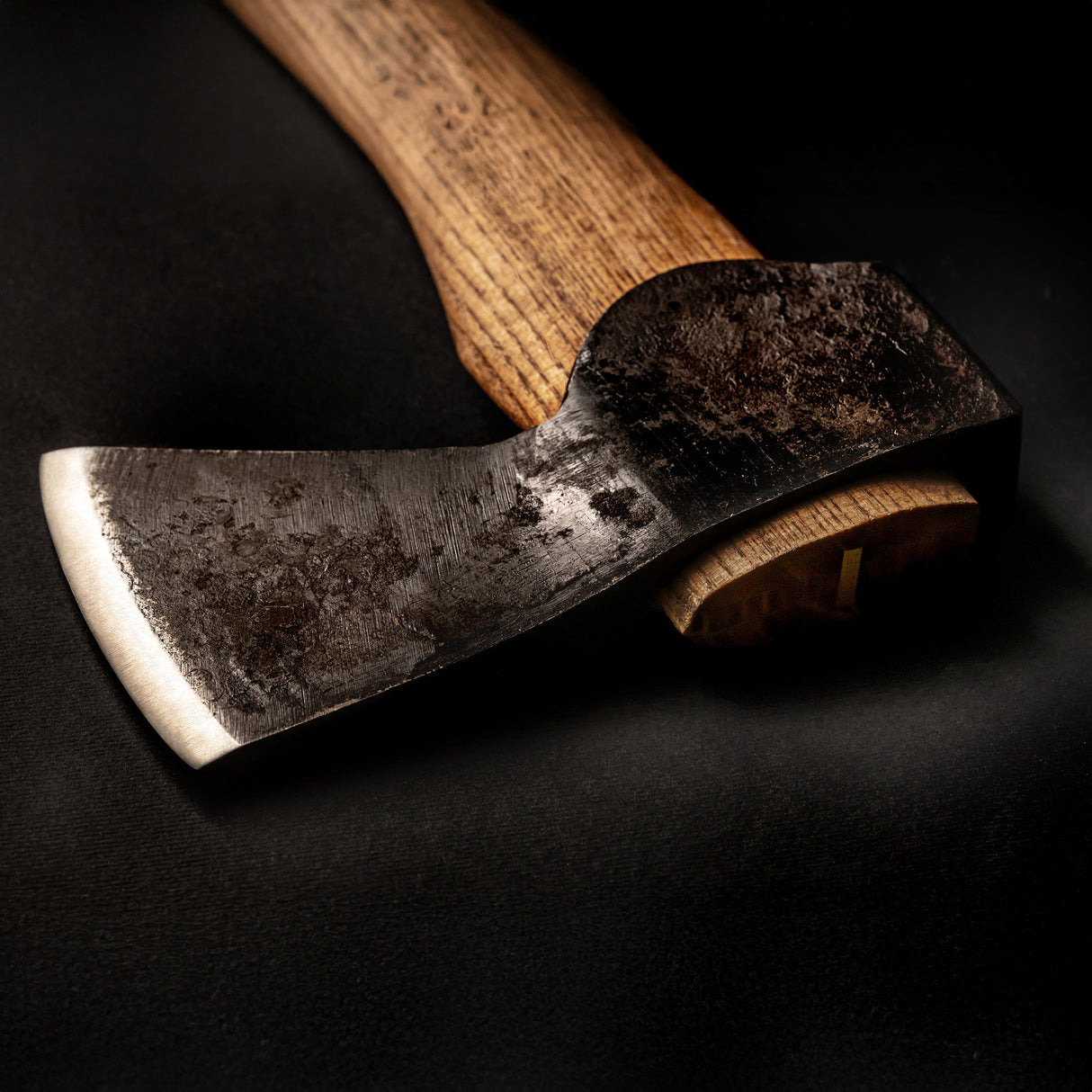 BeaverCraft Bushcraft Carving Hatchet with Leather Sheath
